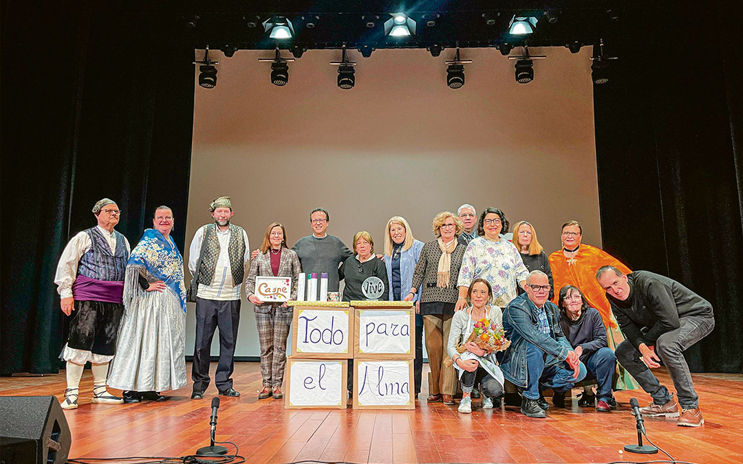 La obra ‘Todo para el alma’ visibiliza los trastornos mentales graves en Caspe