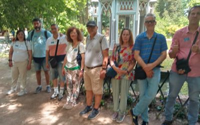 Visita al Tren de la fresa de Aranjuez